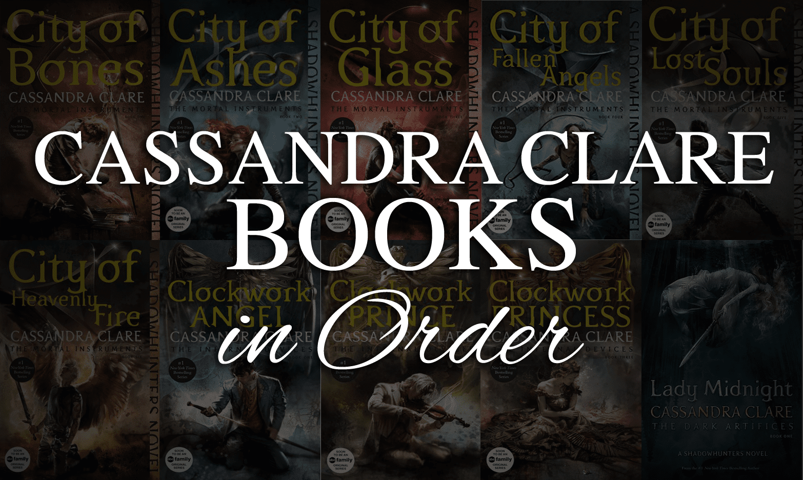 4 Ways To Read Cassandra Clare Books In Order 