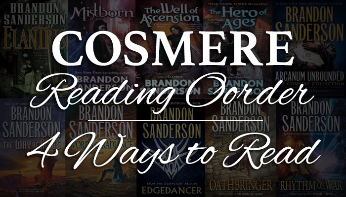 Cosmere Reading Order | 4 Ways to Read Brandon Sanderson’s Books