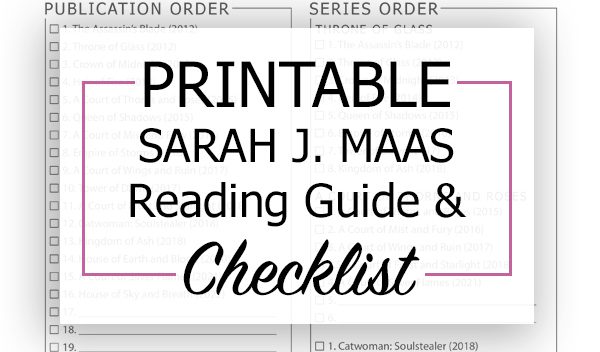All 17+ Sarah J. Maas Books in Order | Throne of Glass, ACOTAR