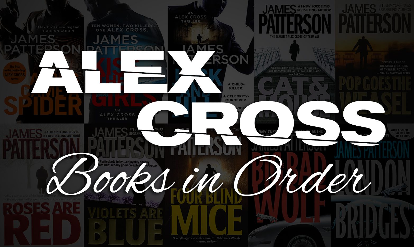 Alex Cross Books in Order Guide 29+ Books]