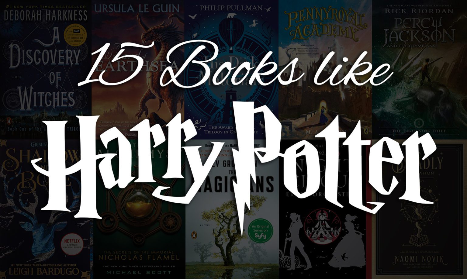 15 Books Like Harry Potter by J.K. Rowling
