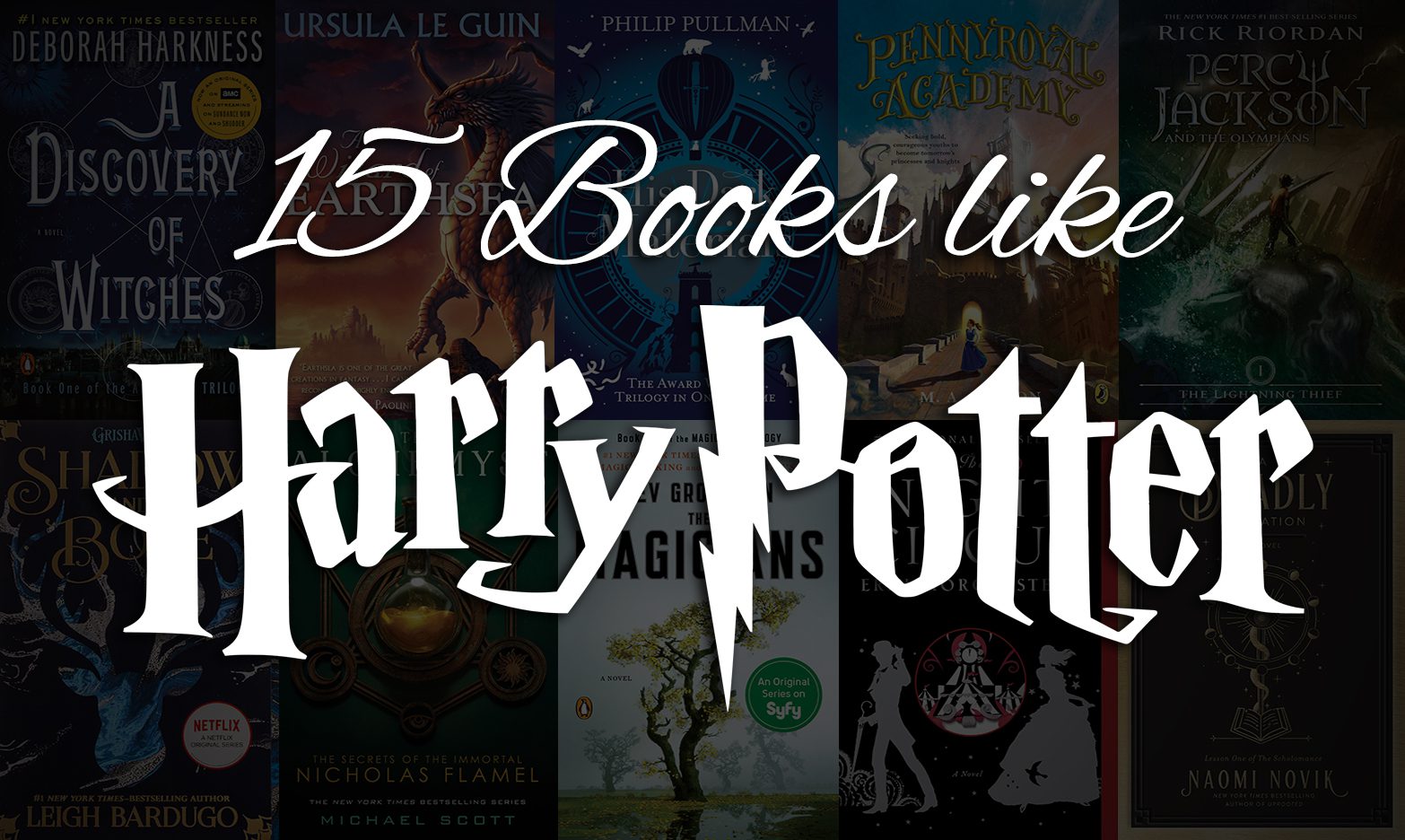 15 Books Like Harry Potter by J.K. Rowling