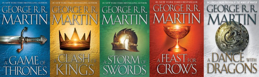 is the game of thrones books finished