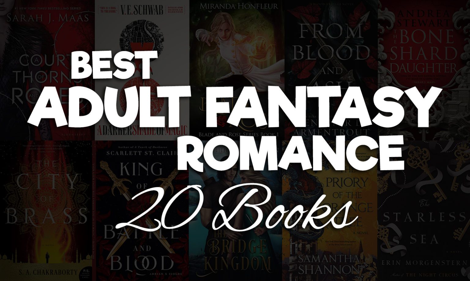 20 Best Adult Fantasy Romance Books You Can't Stop Reading