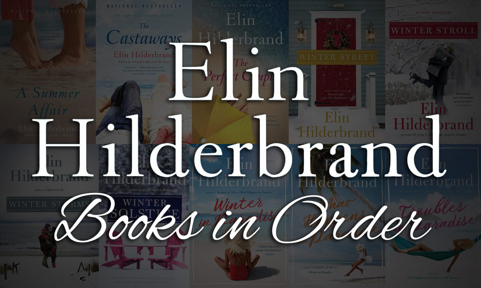 New Elin Hilderbrand Book 2024 - Pauli Regina