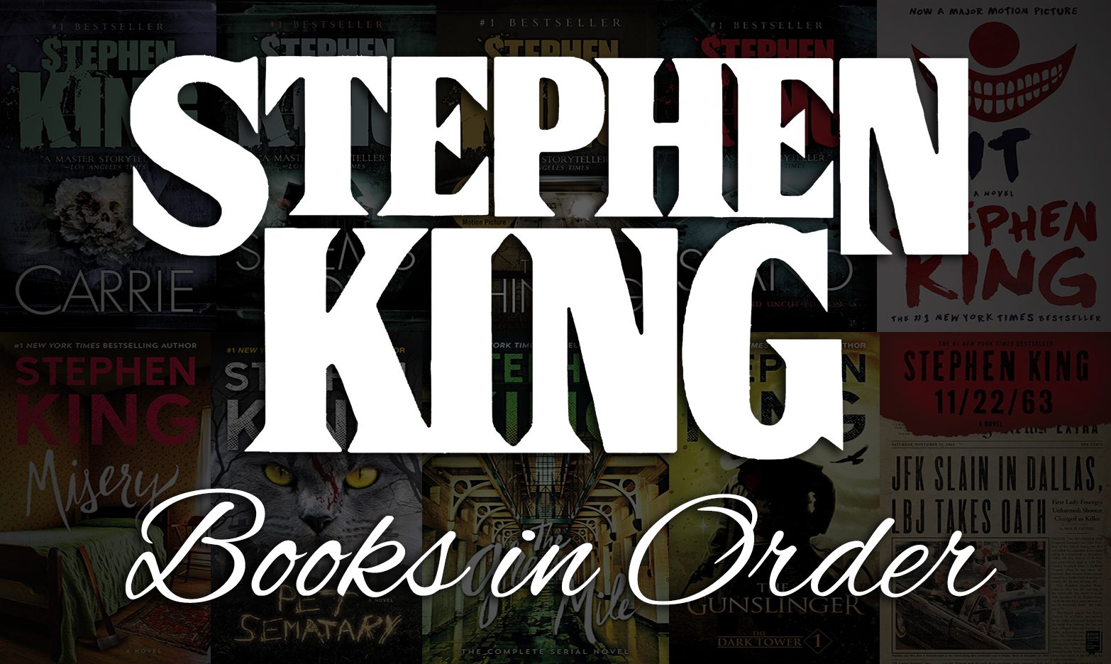 All 80+ Stephen King Books in Order | Ultimate Guide