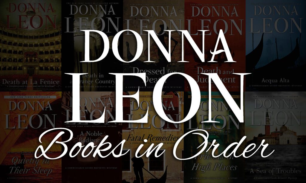 All 30+ Donna Leon Books in Order Guido Series