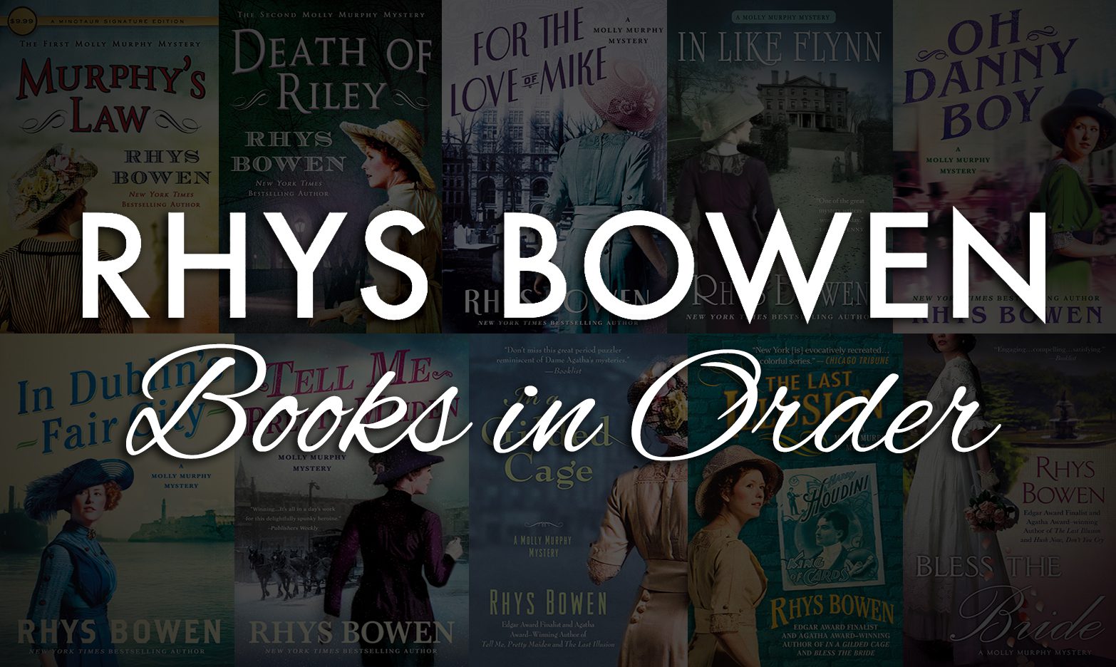 Rhys Bowen Books in Order Guide 50+ Books]