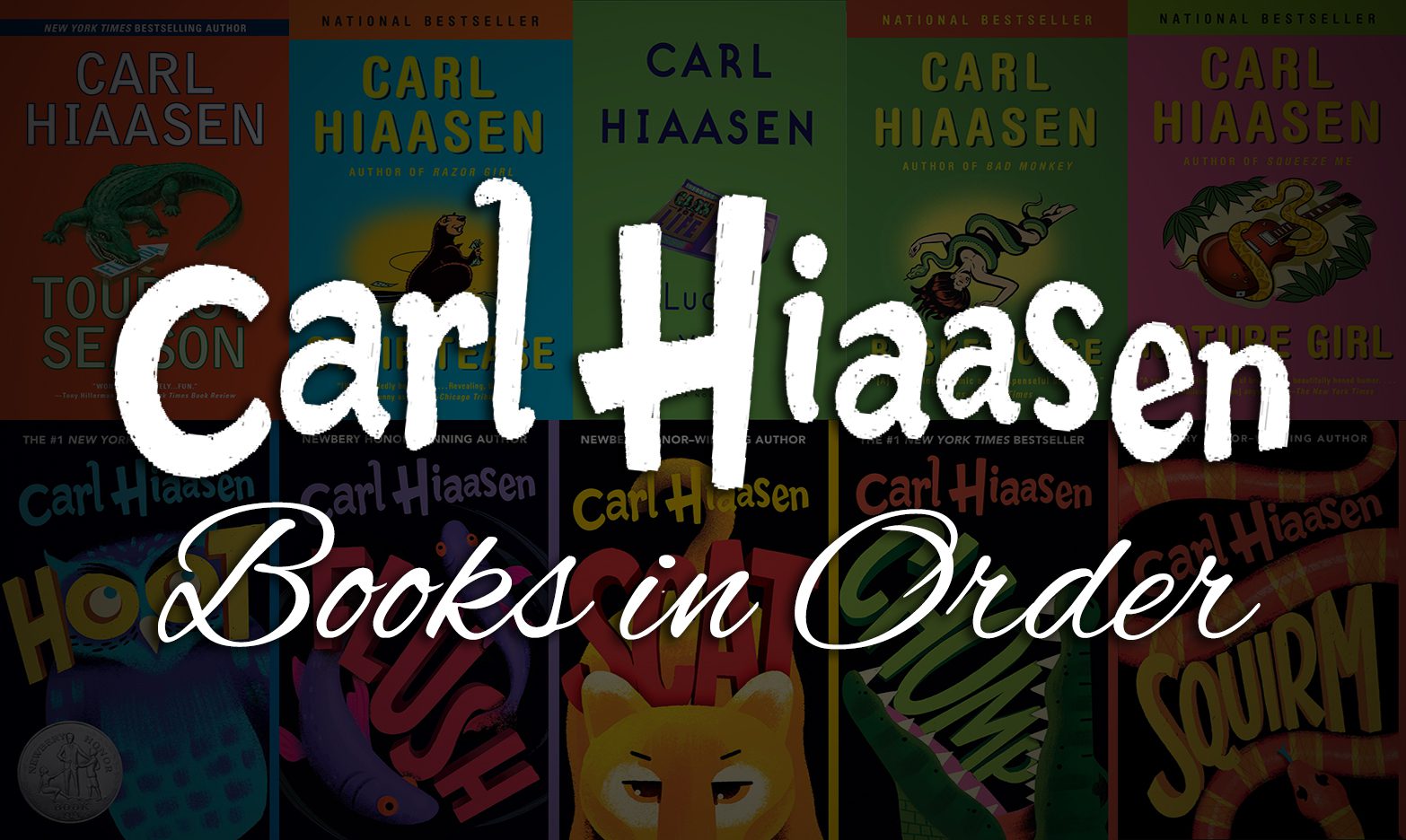 All 30+ Carl Hiaasen Books in Order Ultimate Guide