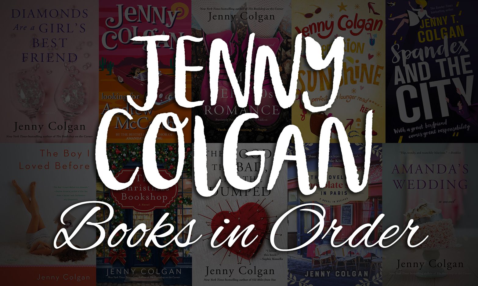 All 50+ Jenny Colgan Books in Order Ultimate Guide