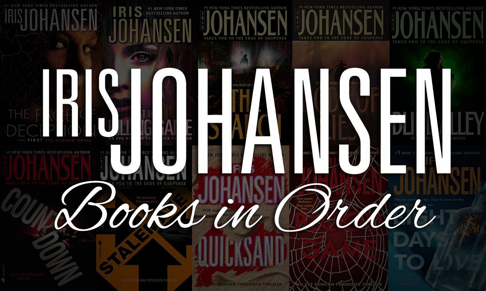 All 110+ Iris Johansen Books in Order [Ultimate Guide]
