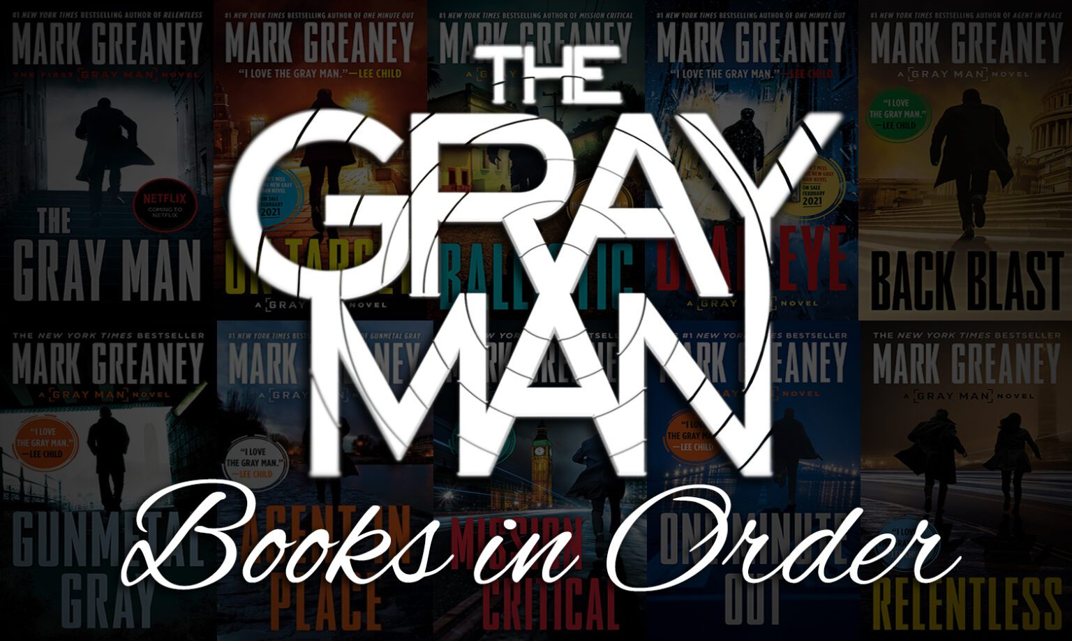All 12 Gray Man Books in Order by Mark Greaney