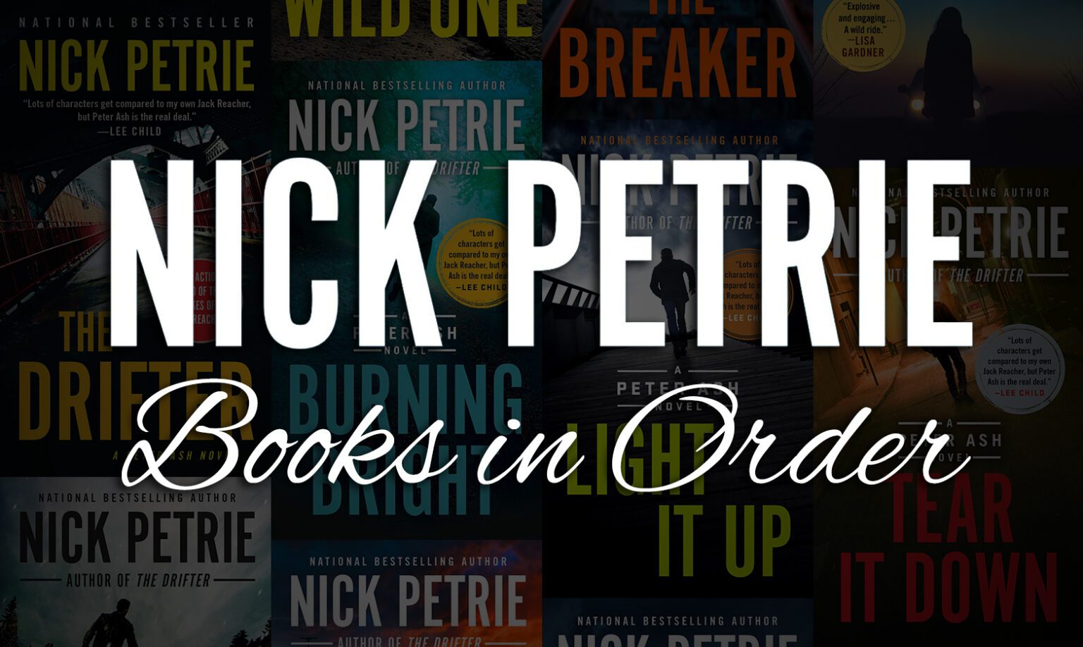 All 9 Nick Petrie Books in Order [Ultimate Guide]