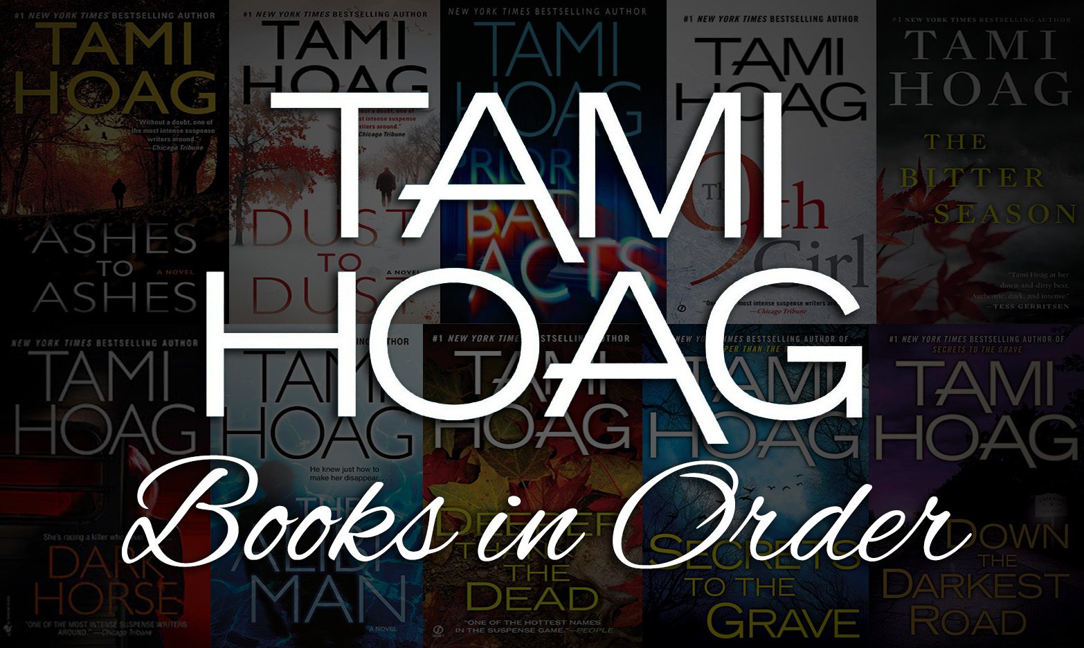 All 35+ Tami Hoag Books in Order [Ultimate Guide]