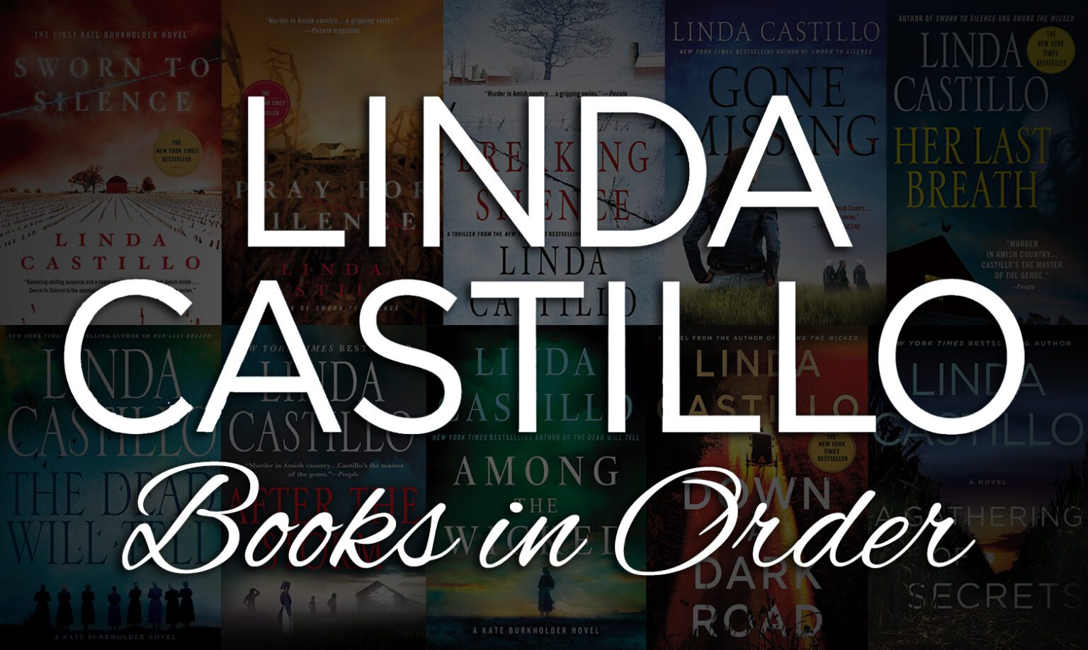 All 45+ Linda Castillo Books in Order [Ultimate Guide]