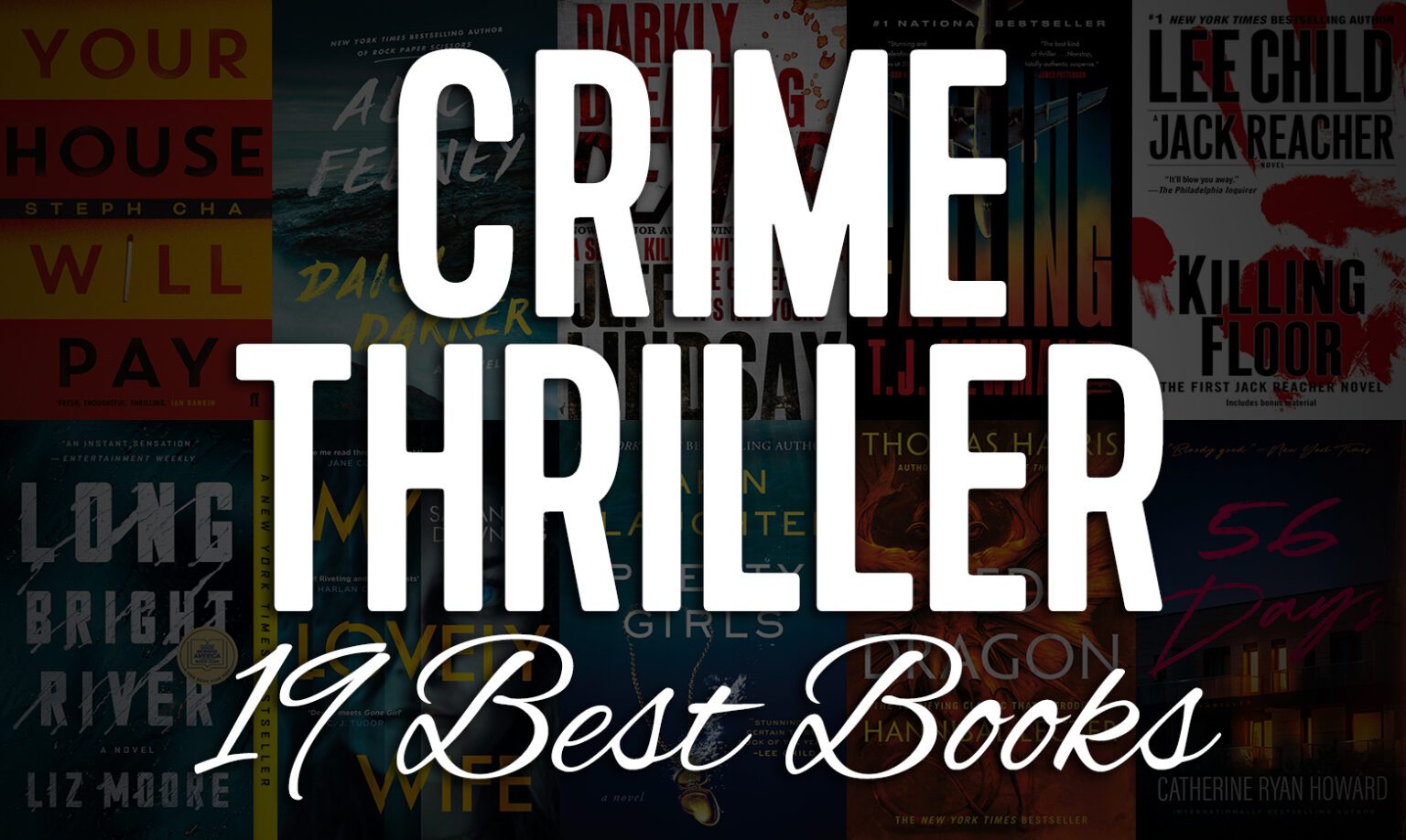 19 Best Crime Thriller Books You Should Read Next