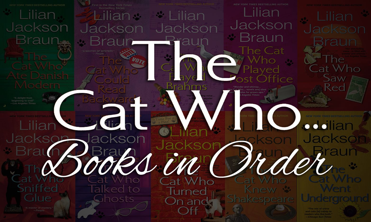 All 30+ The Cat Who Books in Order [Ultimate Guide]