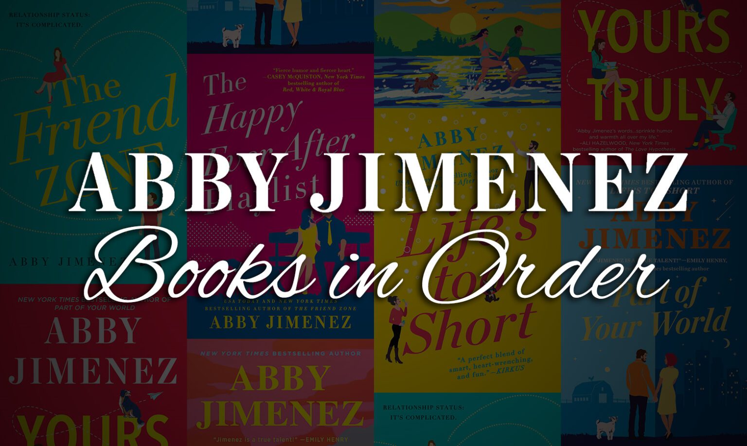 All 6+ Abby Jimenez Books in Order [Ultimate Guide]