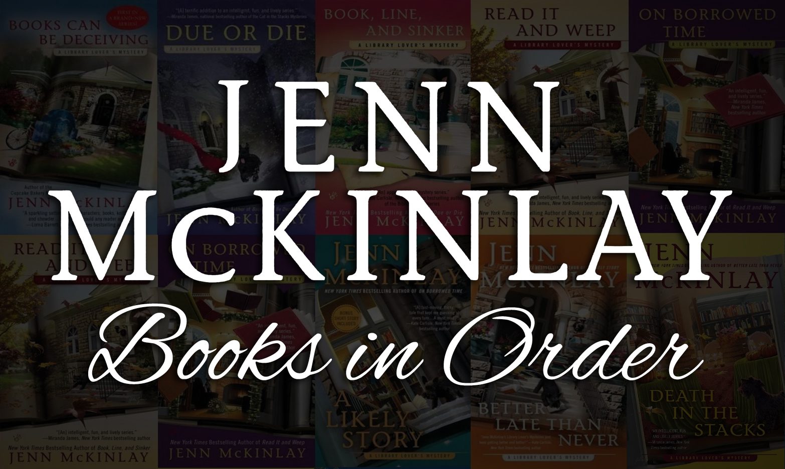 All 60+ Jenn McKinlay Books in Order [Ultimate Guide]