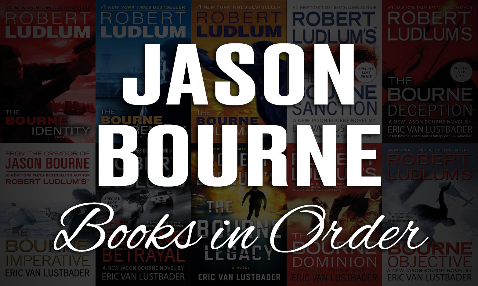 Jason Bourne Books in Order: Complete List of All Books