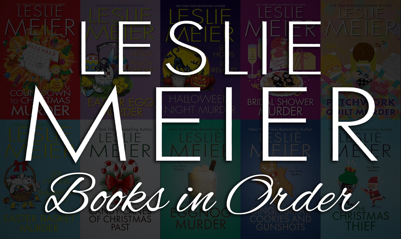 All 40+ Leslie Meier Books in Order | Lucy Stone