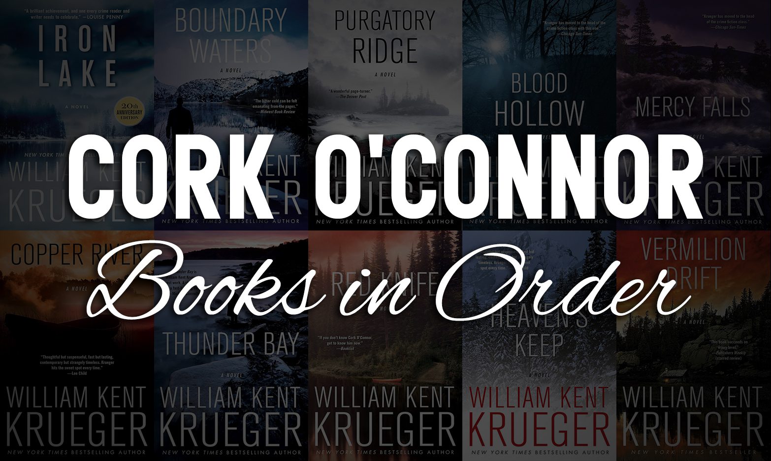 Cork O’Connor Books in Order: Complete Reading Guide