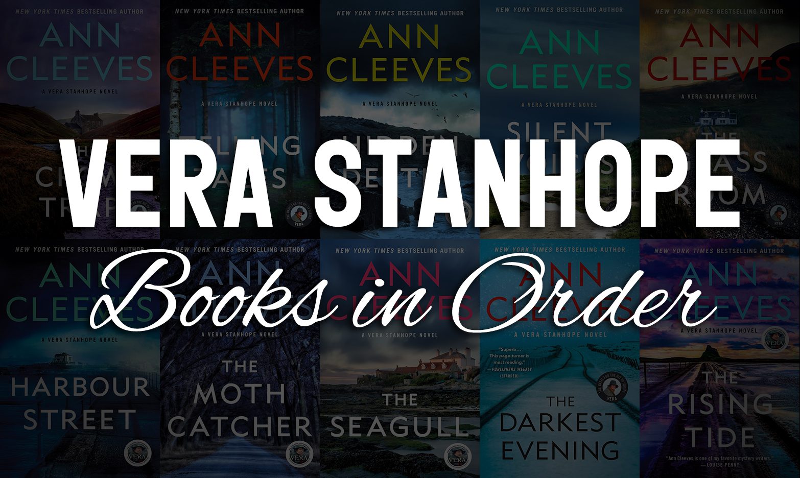 Vera Stanhope Books in Order: Every Book & Short Story